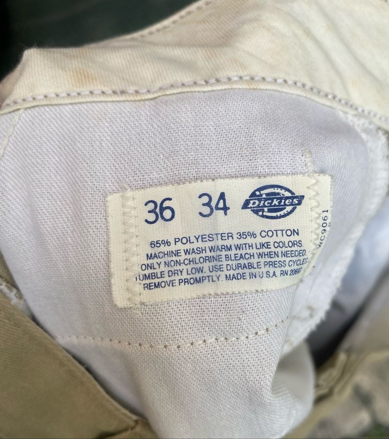 1990s Dickies Khaki Workpants, foto 4