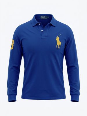 Kaos Polo Ralph Lauren Longsleeve, kaos vintage, polo murah