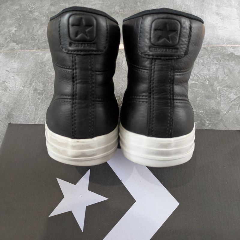 Converse Star Player Black White Leather ORIGINAL (Size 41), foto 7