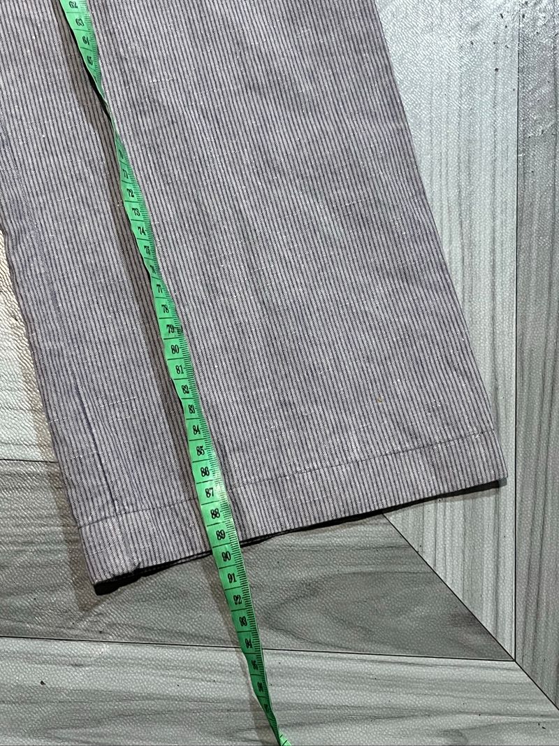 Gap Khakis Tailored Straight fit Gray Striped Pants, foto 9