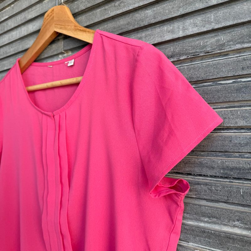 RF - Blouse Loose Fit Pink Fuchsia, foto 2