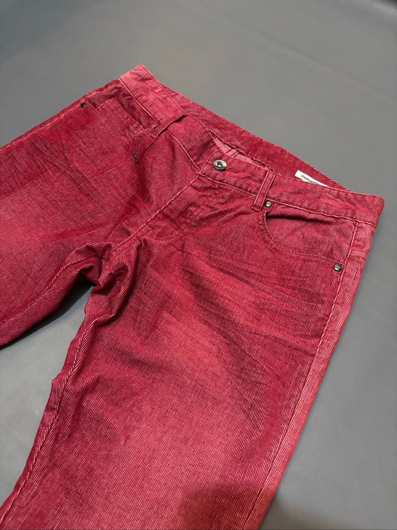 Semantic design corduroy pants, foto 2