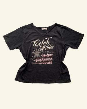 kaos y2k vneck