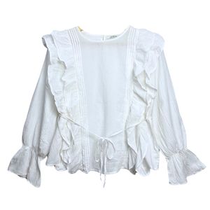 Casual Blouse Wanita white