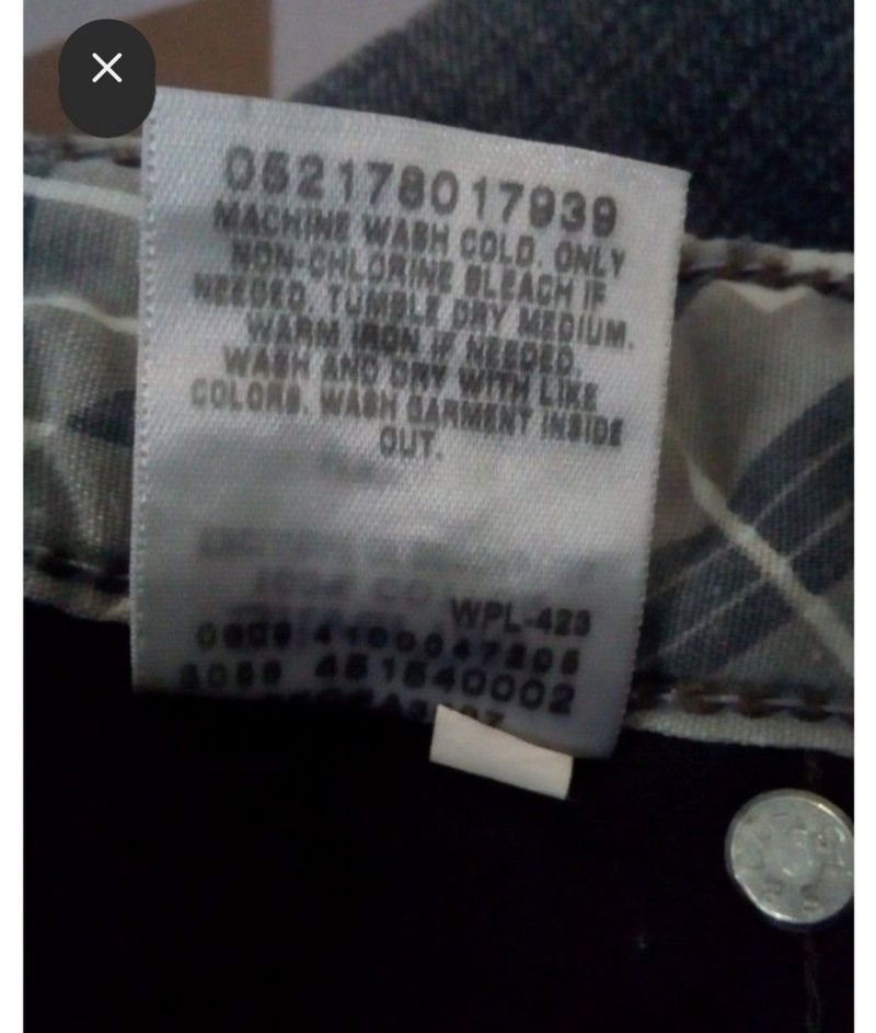 Levi's SilverTab Slim Boot ORI celana panjang denim, foto 8