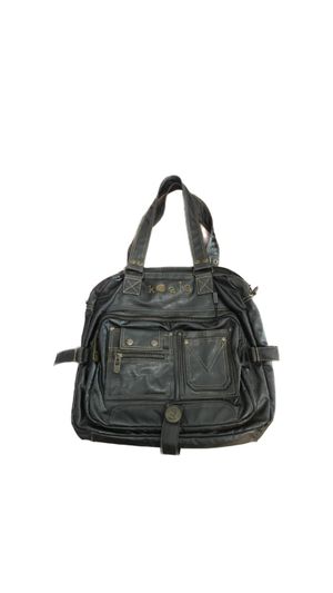 Tote bag vintage leather multipocket by koala