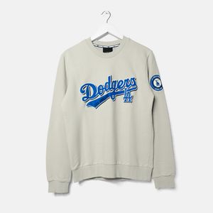 MLB Sweatshirt Pria gray cream