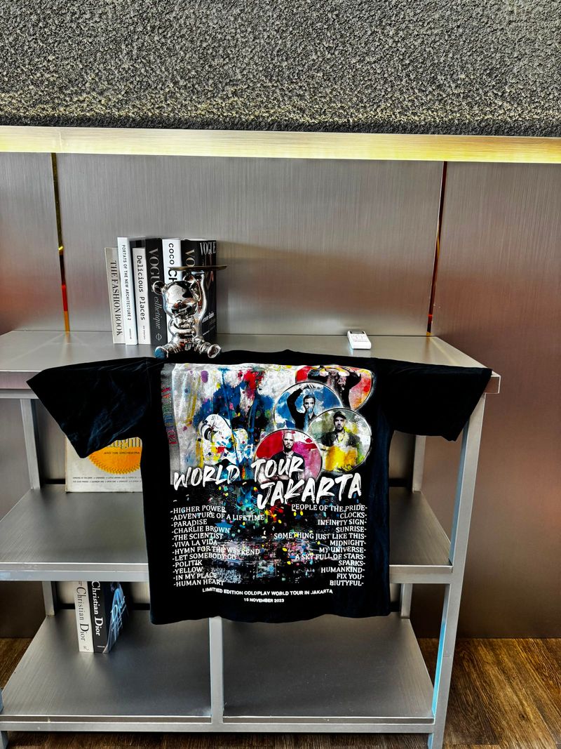 COLDPLAY T-shirt, foto 3