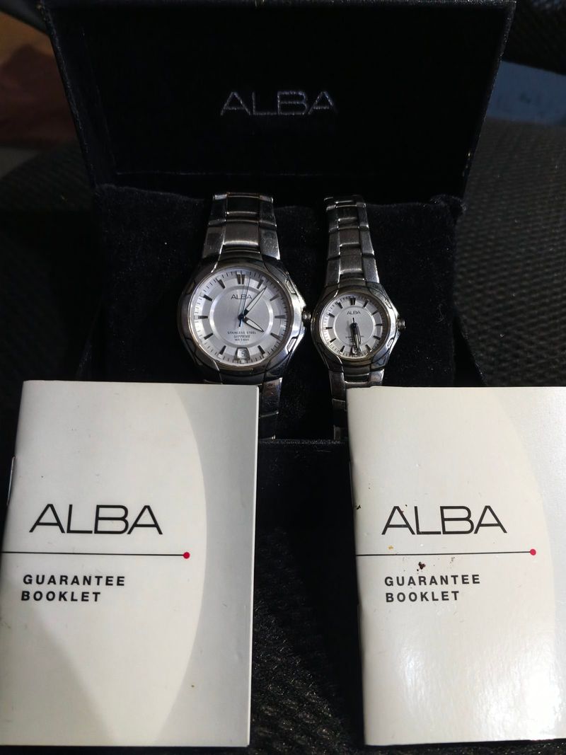 Jam tangan couple Alba, foto 2