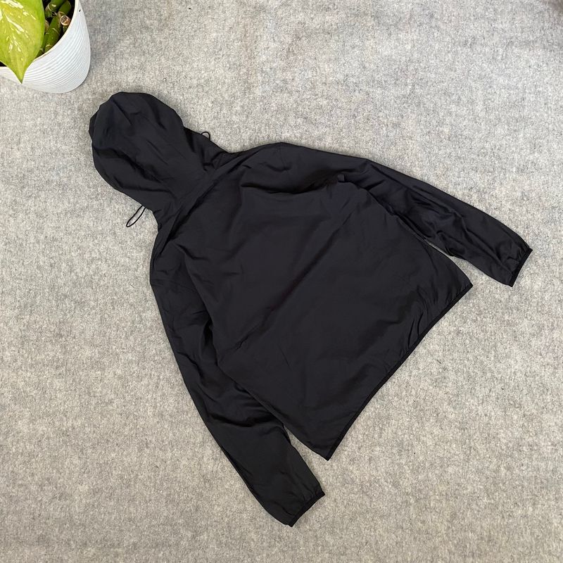 Lightweight jacket hitam super cakep banget, foto 8