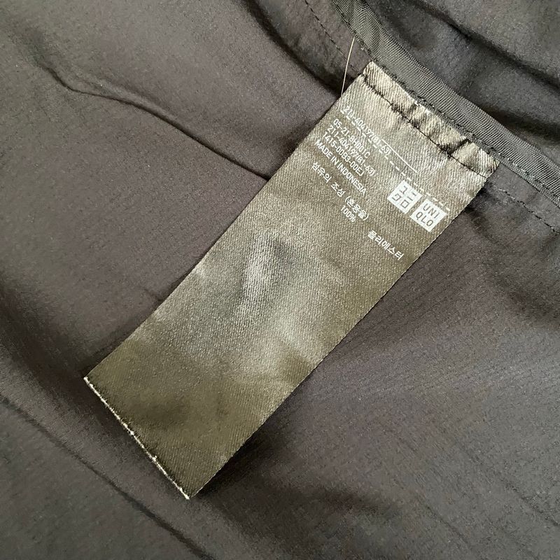 Lightweight jacket hitam super cakep banget, foto 7