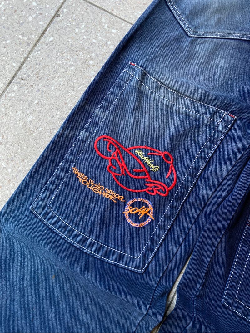 JEANS BIG POCKET Y2K not SOHK, foto 3