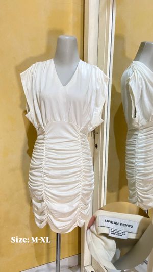 URBAN REVIVO dress white