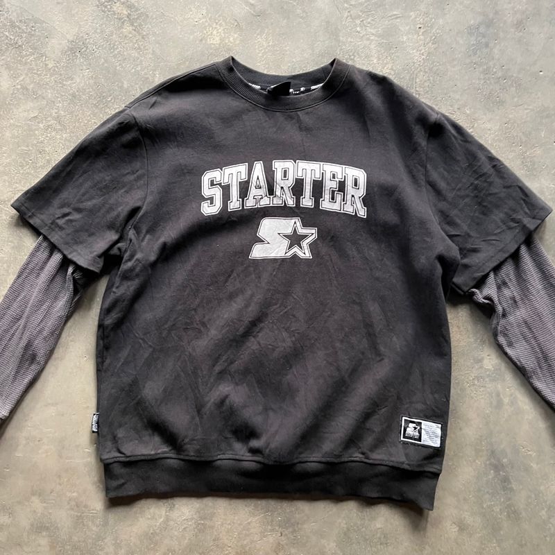 Starter layered short-sleeve sweatshirt, foto 2