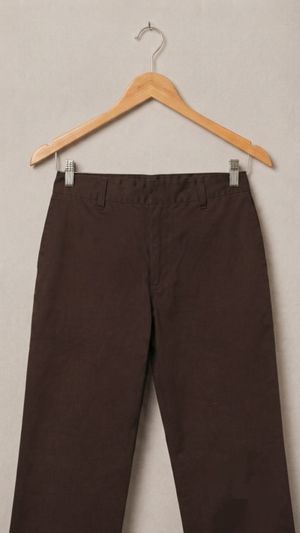 Celana Bahan Pria Panjang Casual Formal – Warna Cokelat