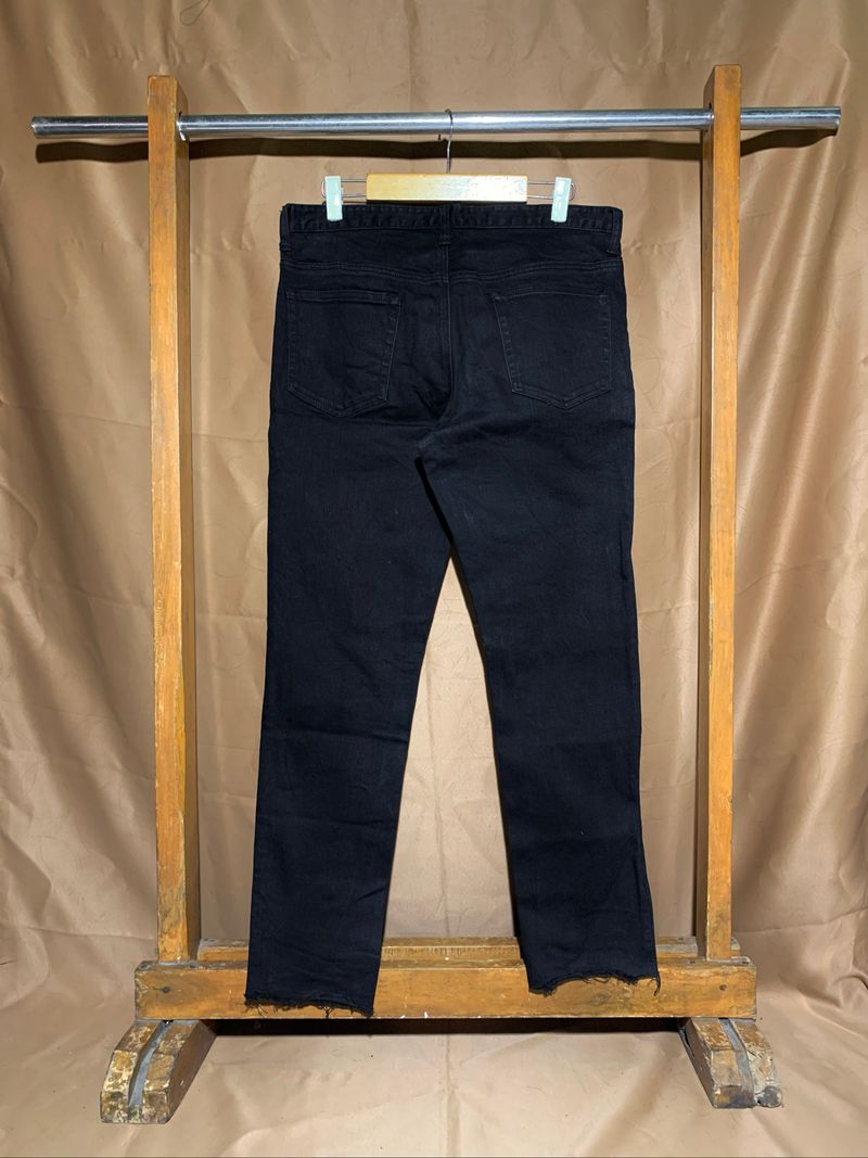 Giordano crop black jeans, foto 4