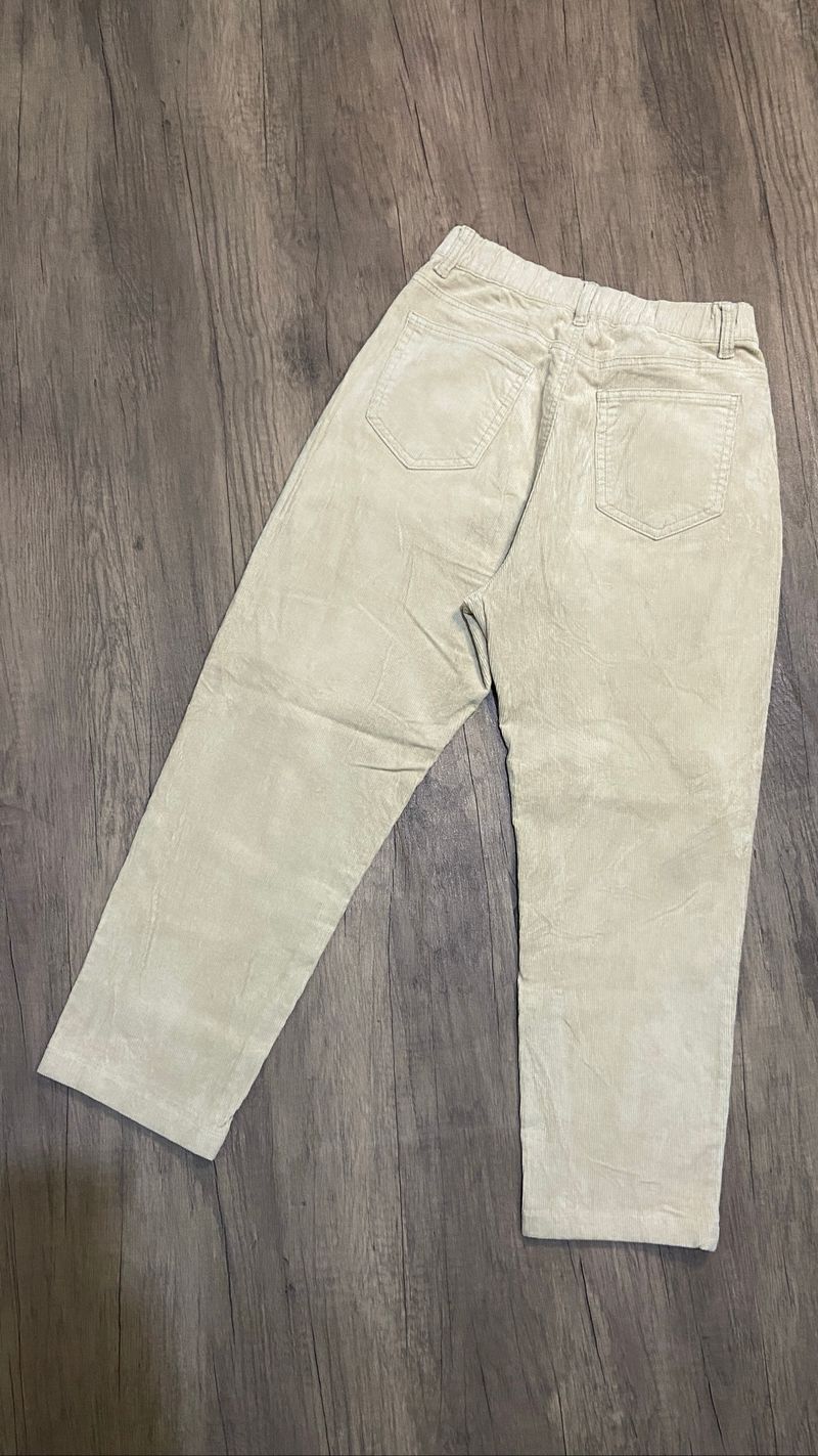corduroy losee pants cream, foto 4
