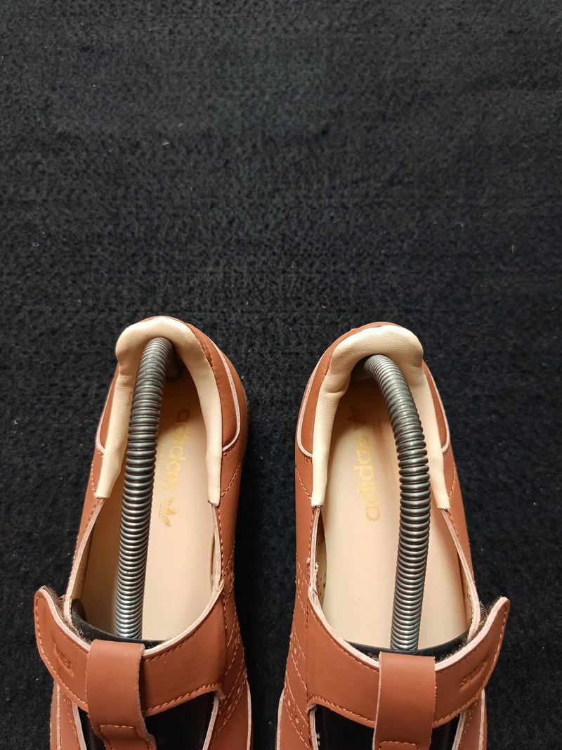 Adidas Samba Jane Tan Leather Brown, foto 3