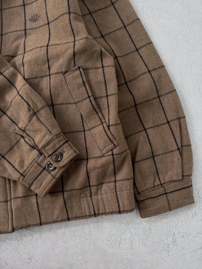 Oso Blanco Plaid Casual Wool Jacket, foto 5