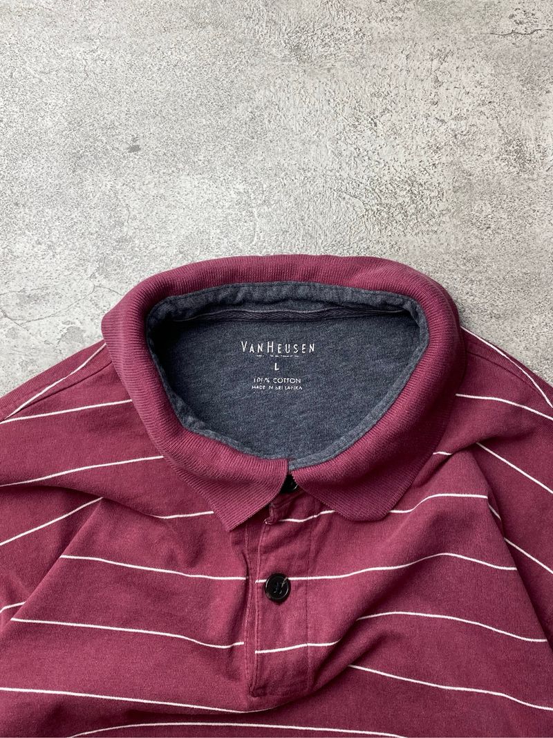 polo longsleeve salur vanheusan, foto 3