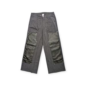 Casper John Double Knee Flare Slacks