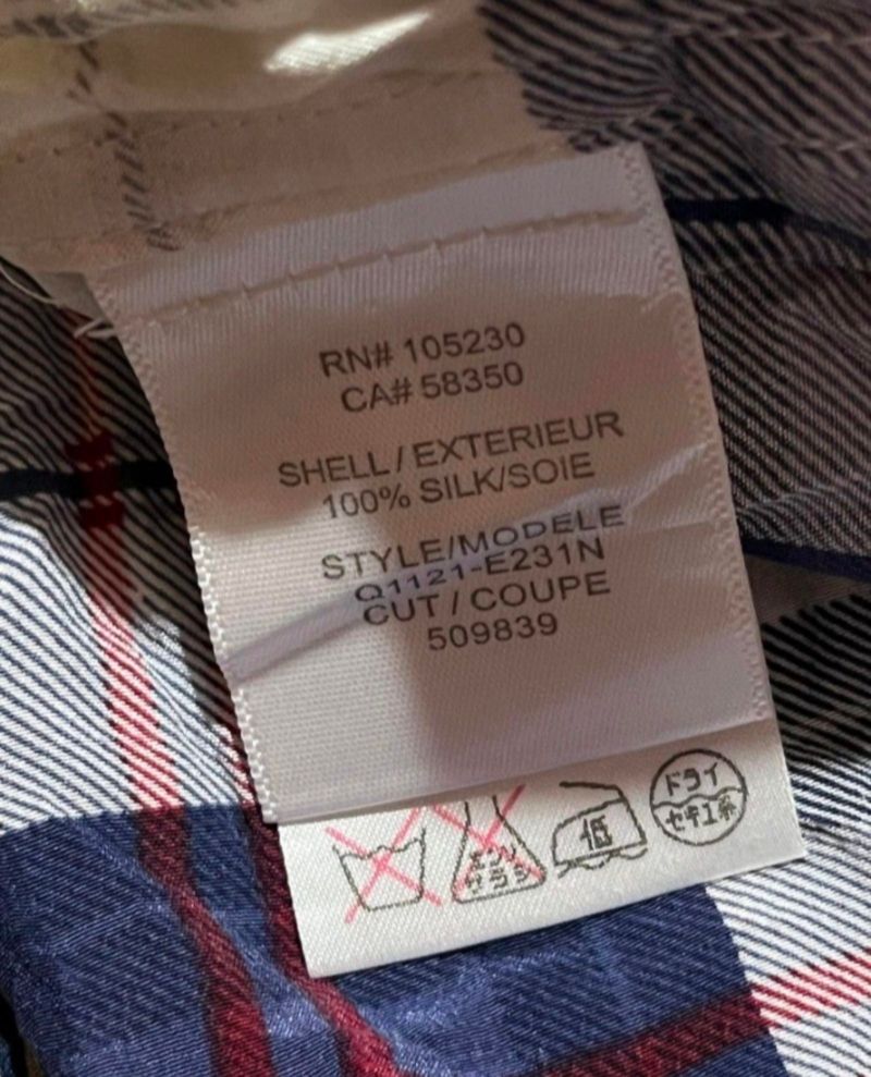 Equipment silk shirt button up ( PxL 70x49 ), foto 4