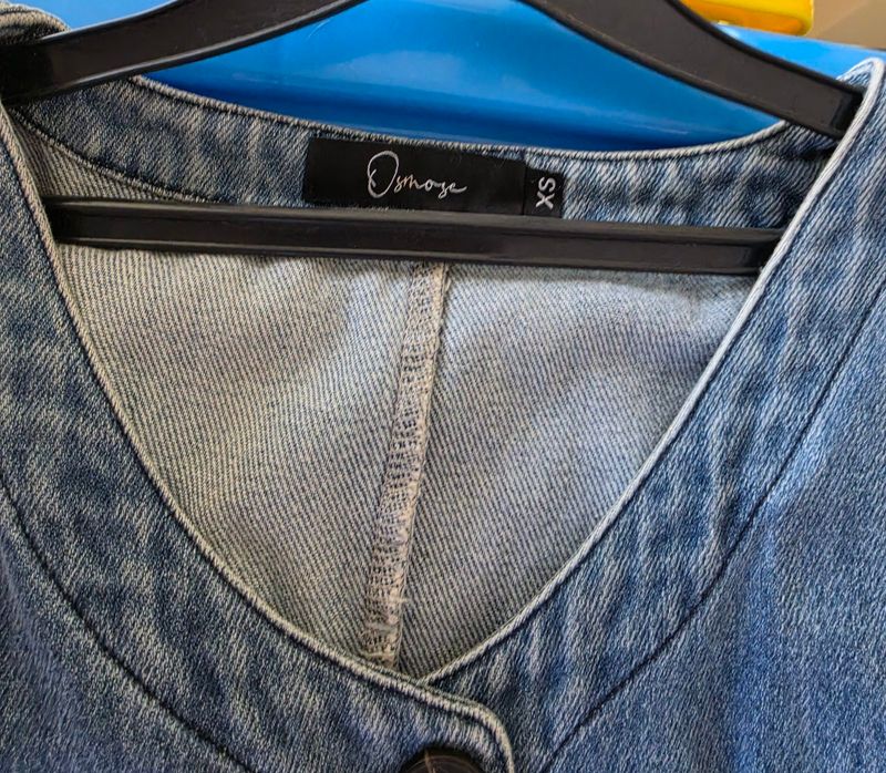 Mini dress jeans, foto 3