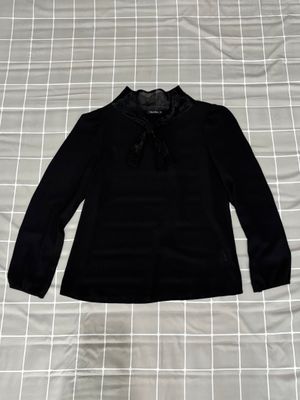 Black Lace Blouse