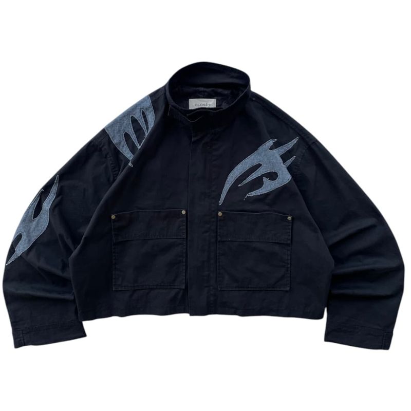 Reworked Harrington jacket Pria multicolor black, foto 7