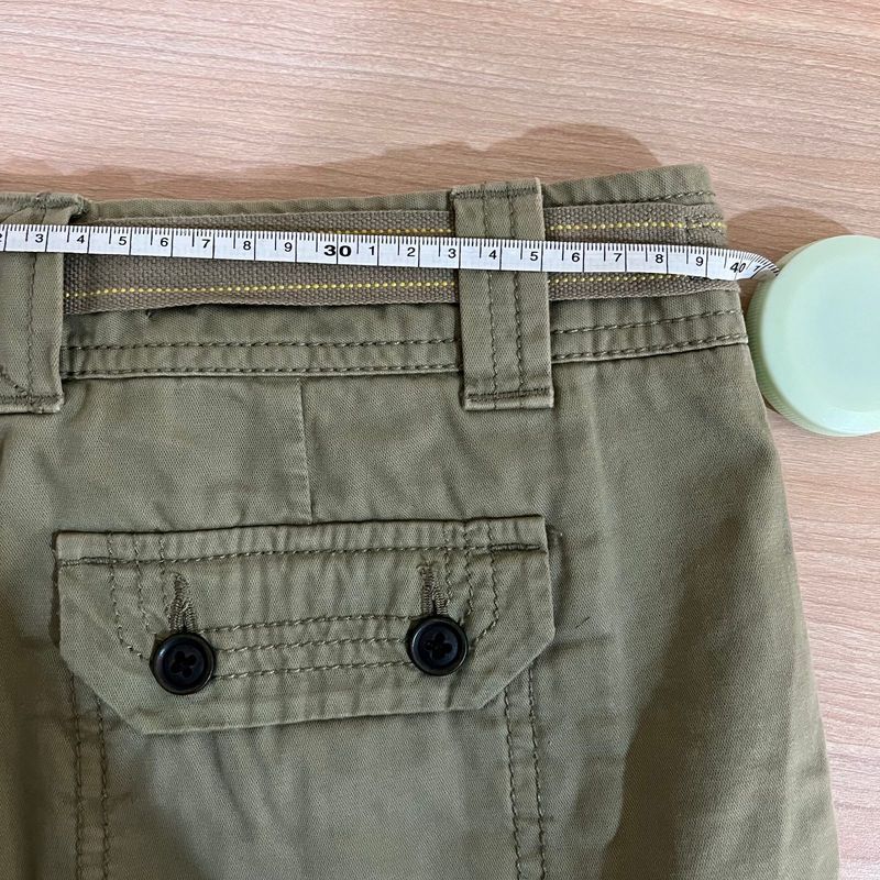 GAP cargo mini micro skirt with belt y2k, foto 4