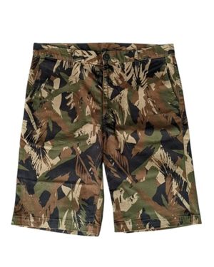 ROUND ABOUT - Celana Pendek Camo Size 32