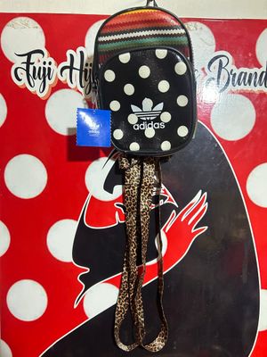 adidas polka bag tali leopard