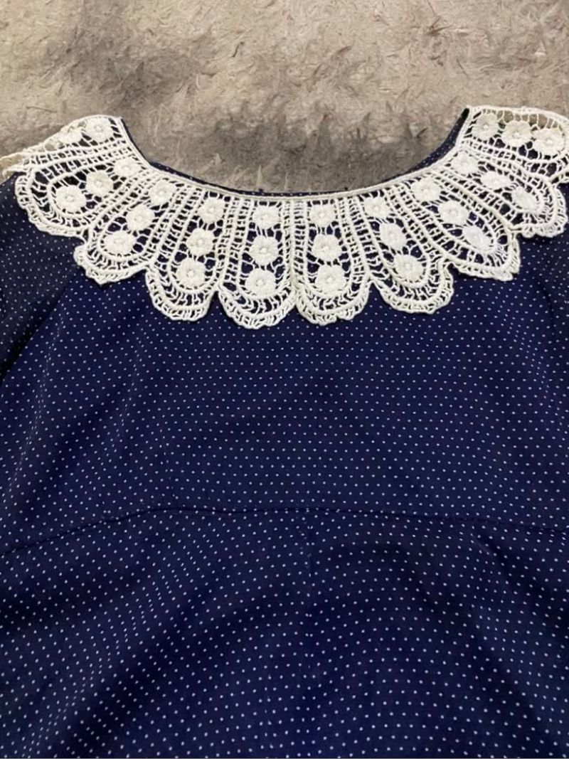 Blouse Navy Polka, foto 3