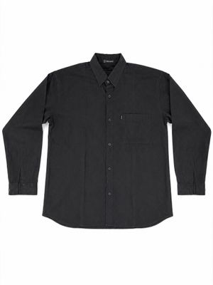 Kemeja Pria Fashion Hitam Polos