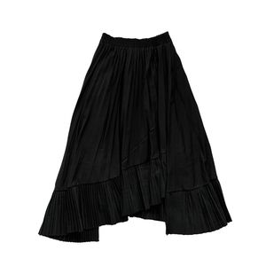 Vintage Minimalist Skirt Wanita black