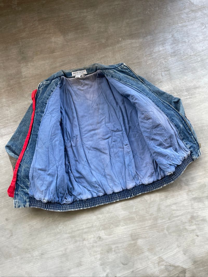 Vtg 80s type 2 denim jacket made in the Sade, foto 8