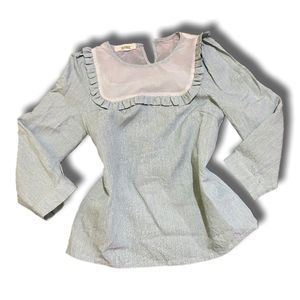 Japanese brand Coquette Casual Blouse Wanita multicolor