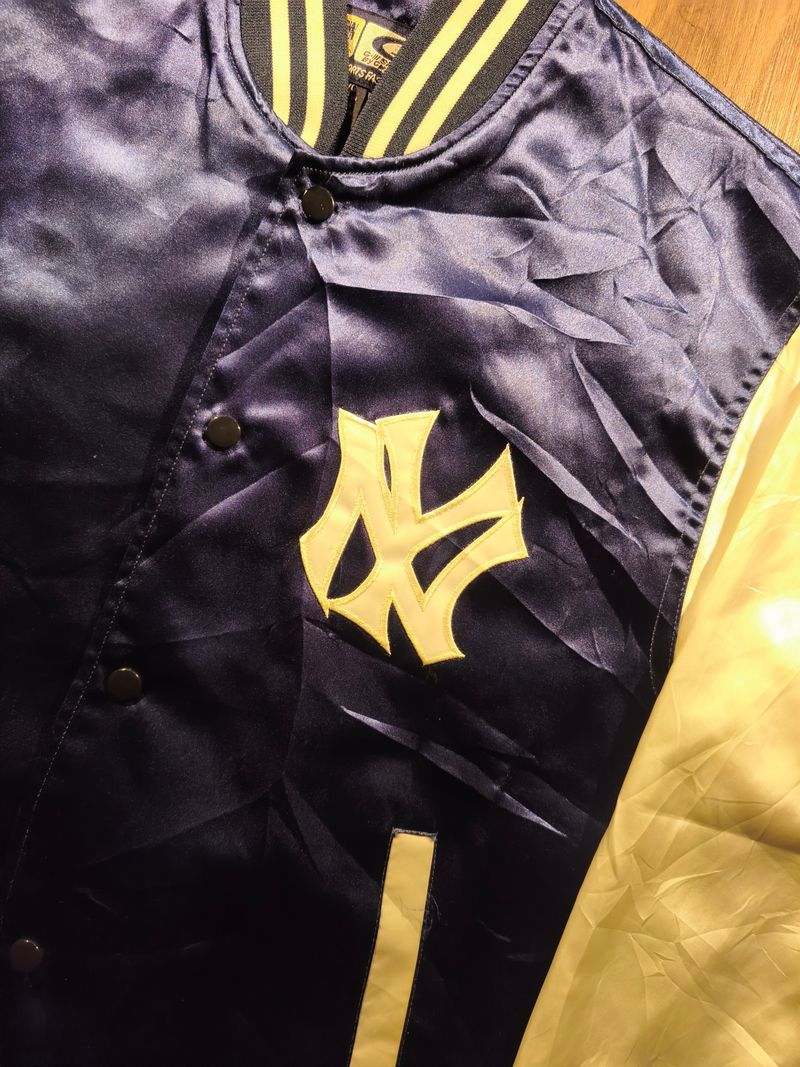 NY Yankees vs Dodgers Baseball Varsity Jacket, foto 4