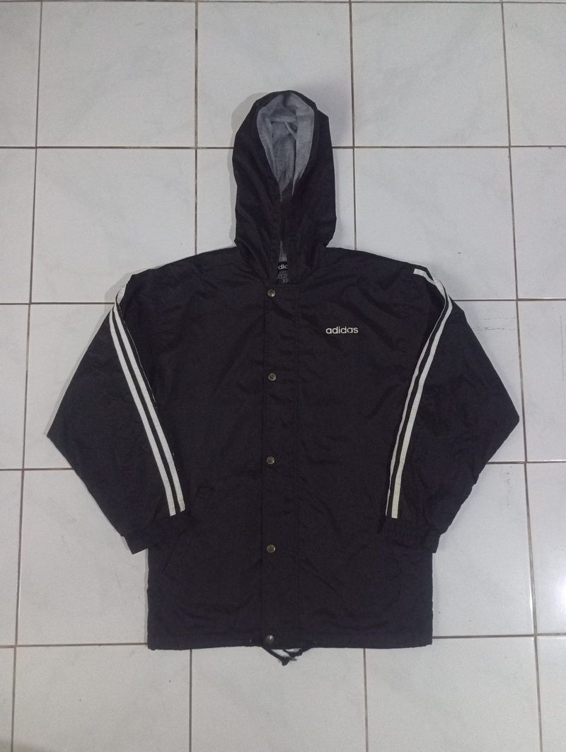 Jaket windbreaker adidas vintage, foto 2