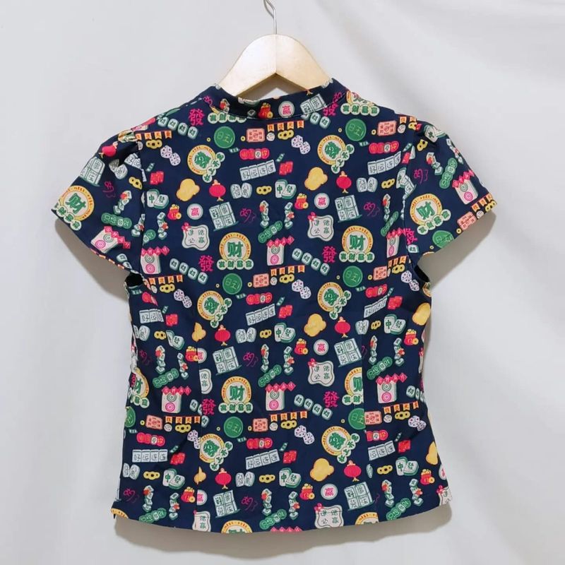 Plantation By Issey Miyake Multicolor Blouse BNWT, foto 9