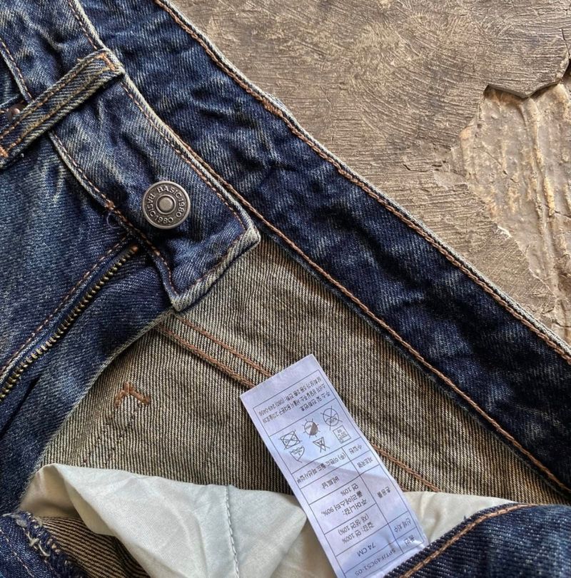 Basic 1980 Baggy long pants denim, foto 6