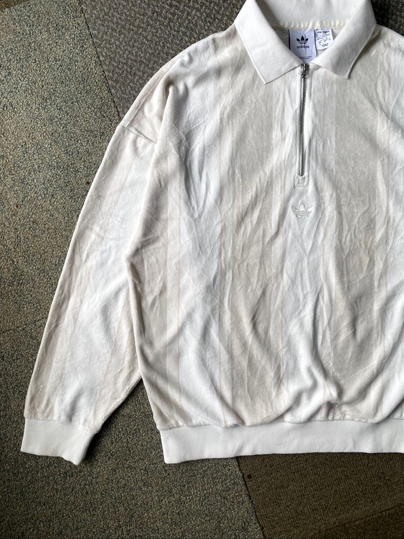 Adidas Trefoil Velour Rugby Second, foto 2