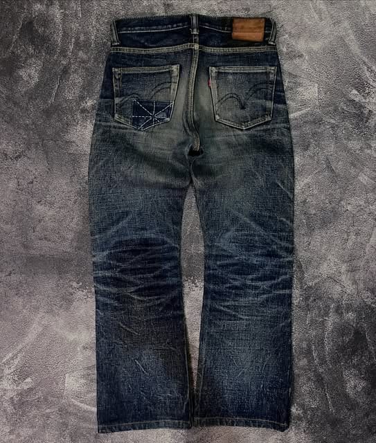 Celana Denim Samurai Japan ____Celana Denim SamuSashiko 19oz, foto 3