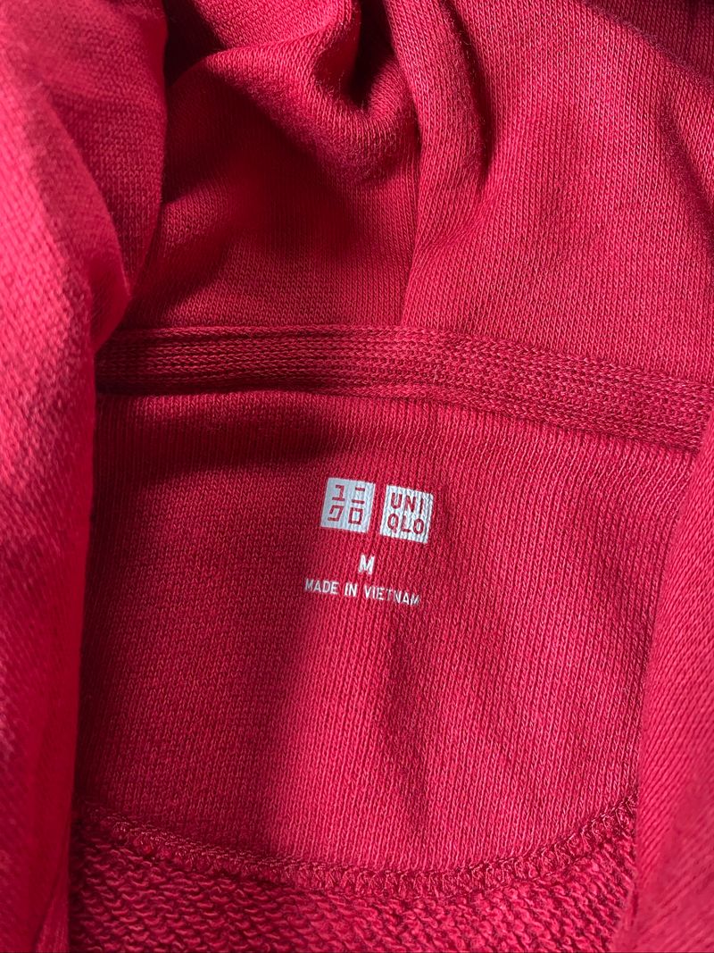 Hoodie Zipper Uniqlo Second, foto 4