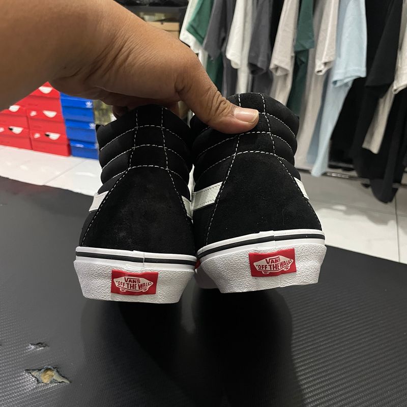 Vans sk8 clasic high black white, foto 3