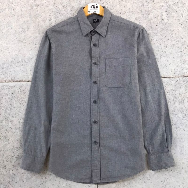 Kemeja Flannel Uniqlo, foto 3