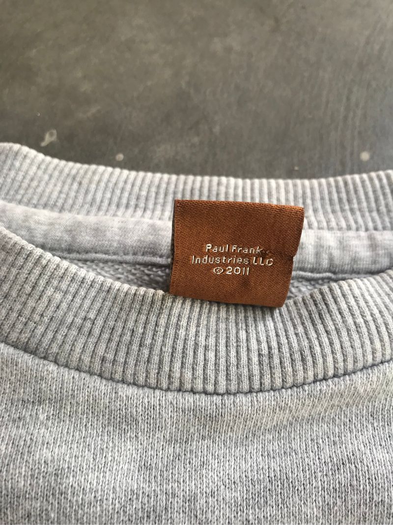 paul frank hoodie (rare) with hidden front pocket, foto 4
