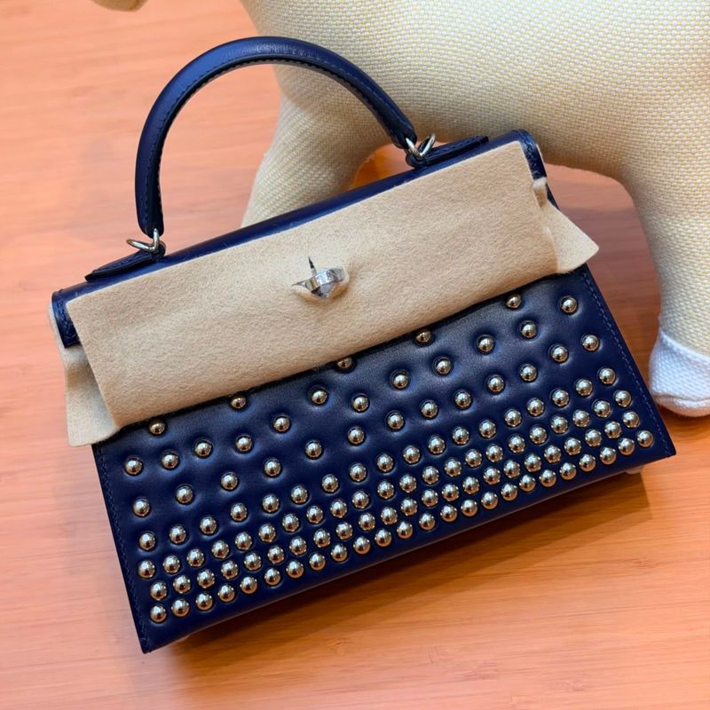 Kelly mini bag studed, foto 2