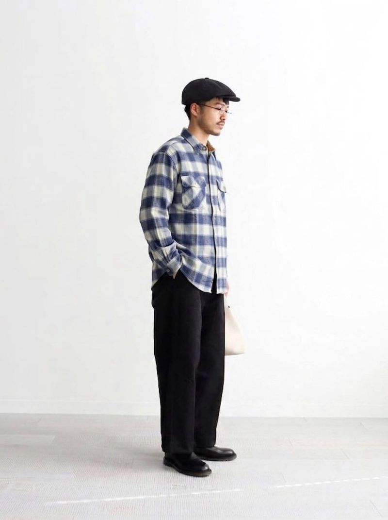 Timebell Double Pocket Wool Flannel Shirt, foto 2
