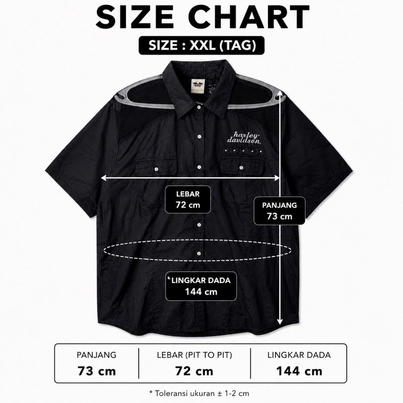 HARLEY DAVIDSON BLACK MESH PANEL SHORT SLEEVE BUTTONUP SHIRT, foto 3